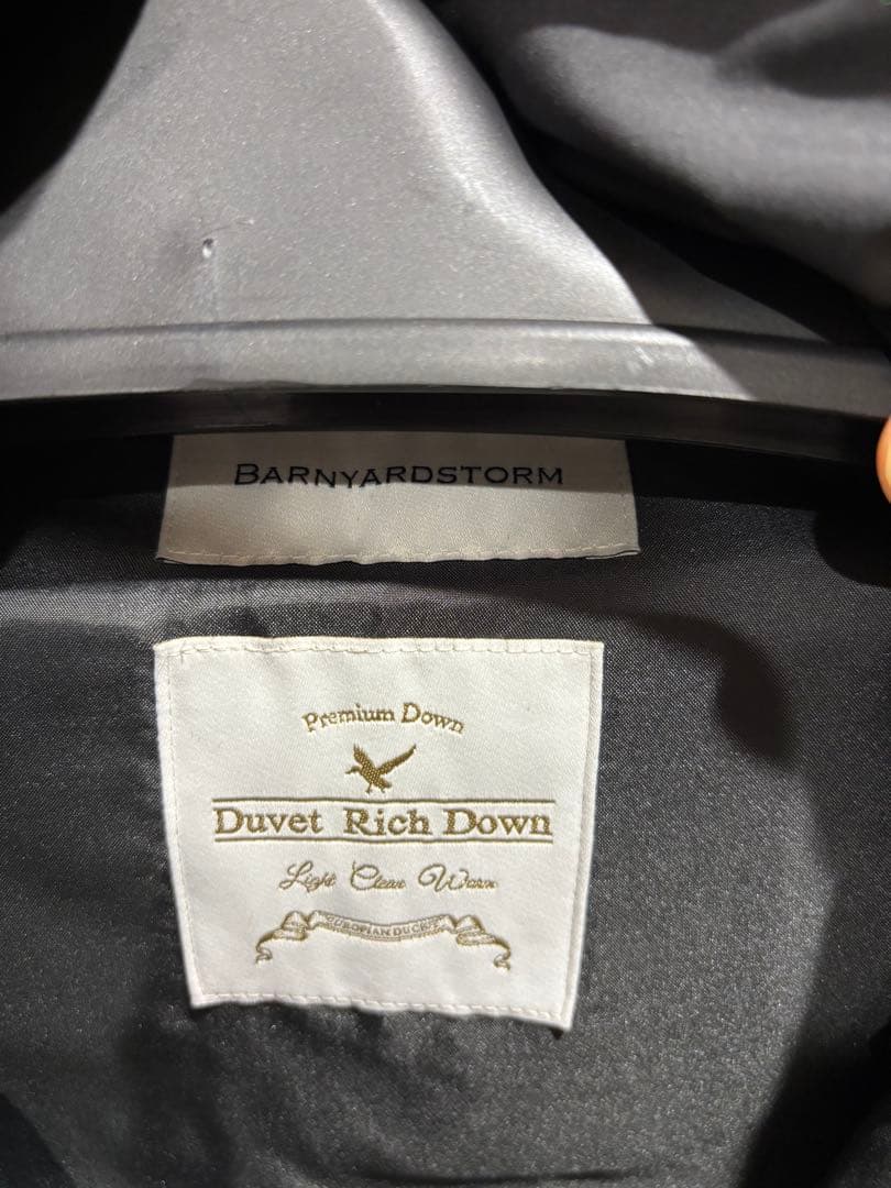 【新品未使用タグ付】バンヤードストーム テントダウンベスト ブラックS