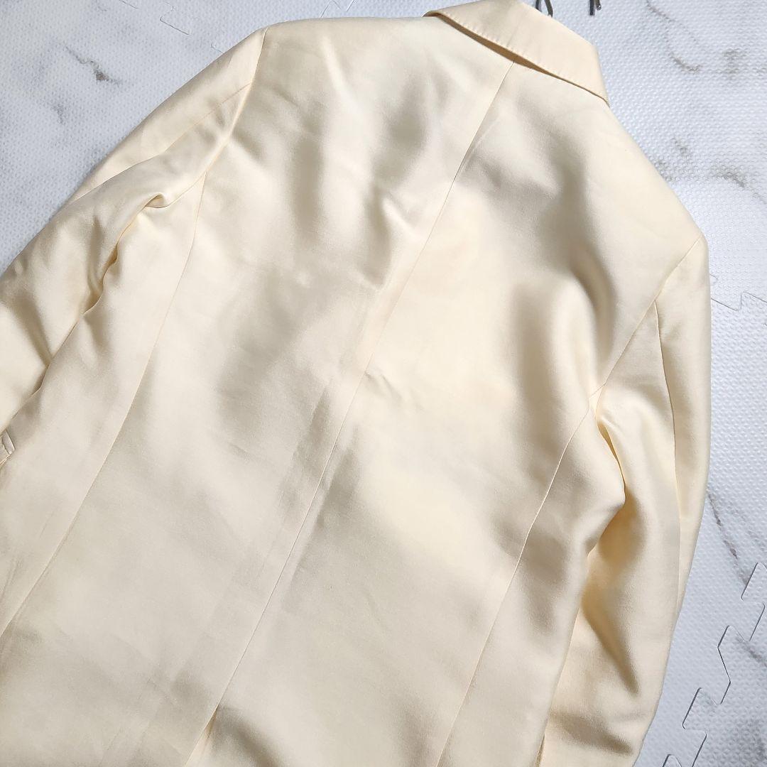 入手困難✨グッチ チェスターコート ホースビット金具 シルク ホワイト系