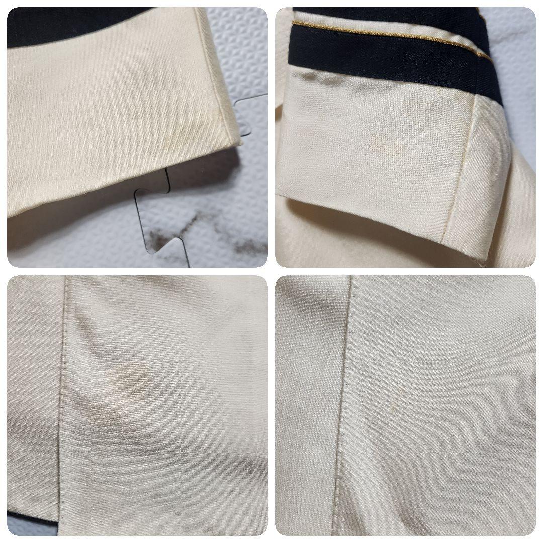 入手困難✨グッチ チェスターコート ホースビット金具 シルク ホワイト系