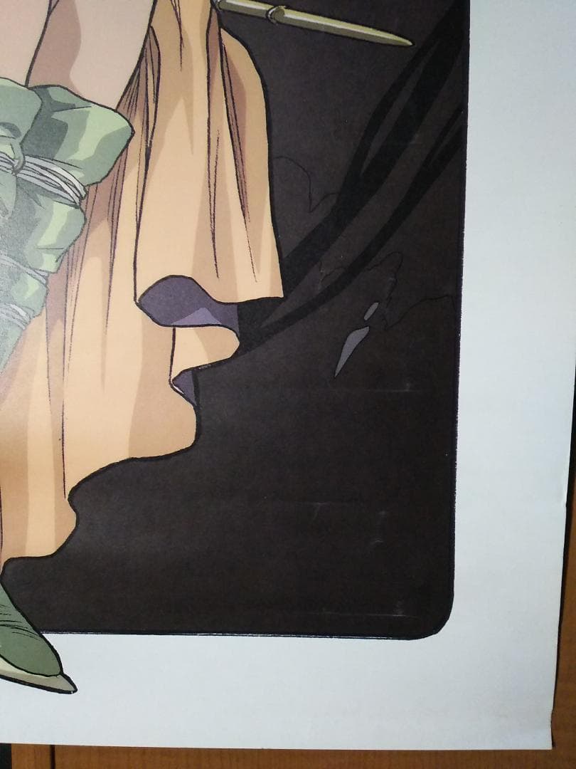 ロードス島戦記 ディードリット＆ピロテース B2ポスター 画鋲穴なし