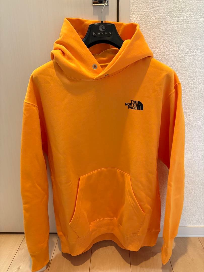 THE NORTH FACE オレンジ パーカー XL - メルカリ