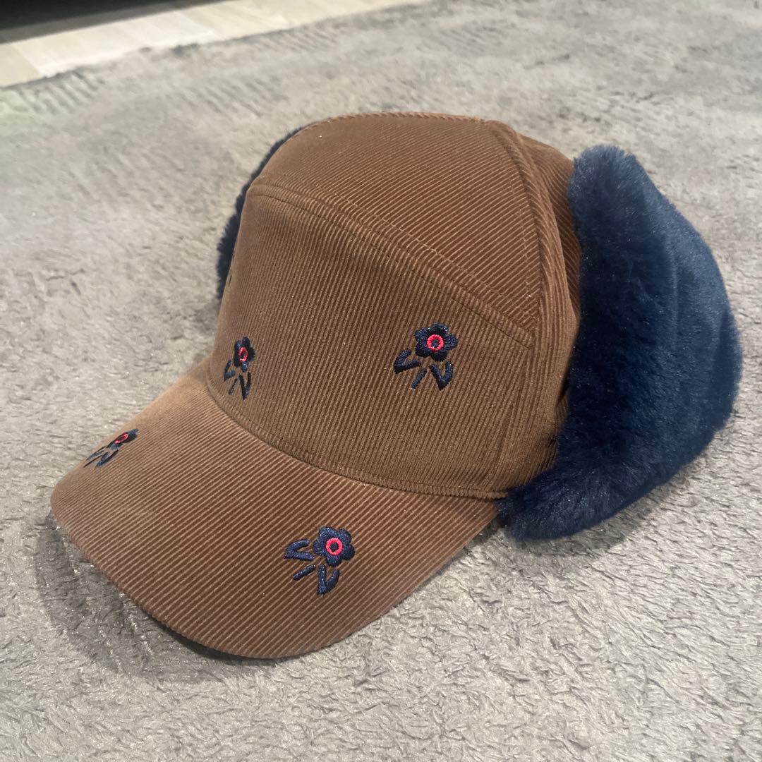 ヴィヴィアンウエストウッド　コーデュロイ×ボアフラップキャップ Rokkodo/Vivienne Westwood RED LABEL 静岡店:コーデュロイ×ボア
