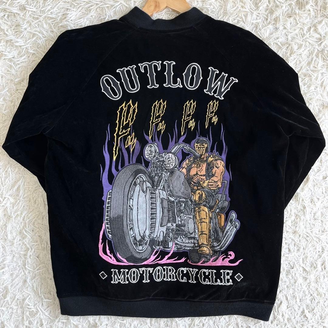 極美品✨墓場の画廊 北斗の拳 リバーシブル スカジャン 別珍 L 即完売