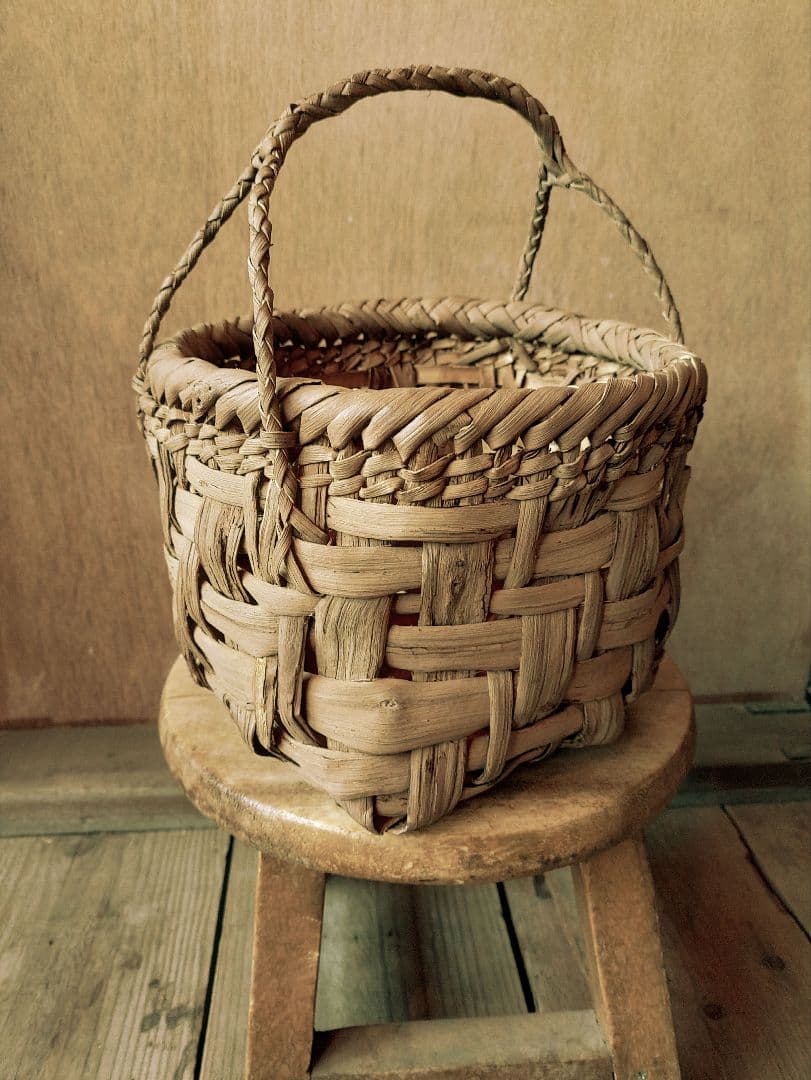 メ*4様 信州安曇野の山葡萄かごバック。里山手仕事。 - メルカリ