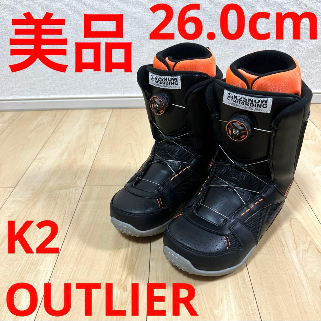 【美品_即日発送】K2 OUTLIER LTD BOA アウトライアー 26cm 美品_即日発送】K2 OUTLIER LTD BOA アウトライアー 26cm