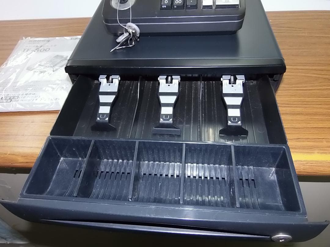 設定無料 CASIO TE-300-BK インボイス対応レジスター 250514