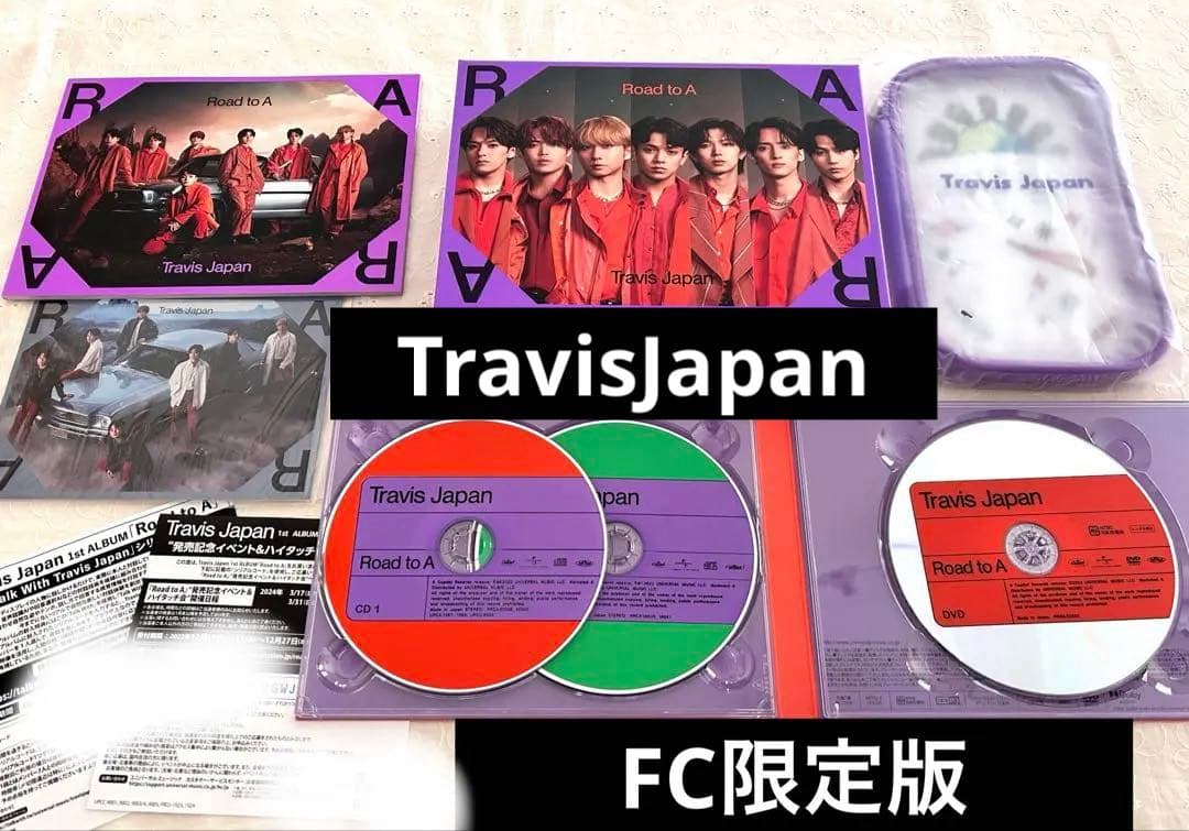 Travis Japan Road to A 通常盤 FC盤 トレ カ アルバム - Travis Japan