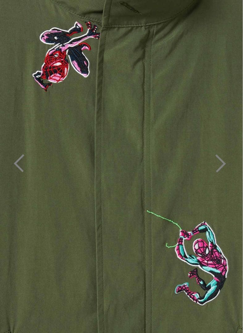 グラニフ スパイダーマン スパイディ VS ヴィラン モッズコート - メルカリ