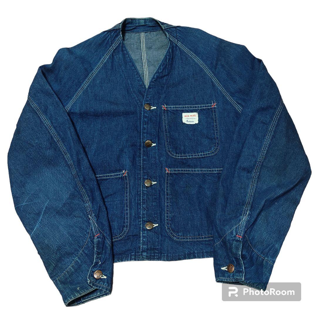60s BIGMAC デニム エンジニアジャケット ビッグマック ヴィンテージ