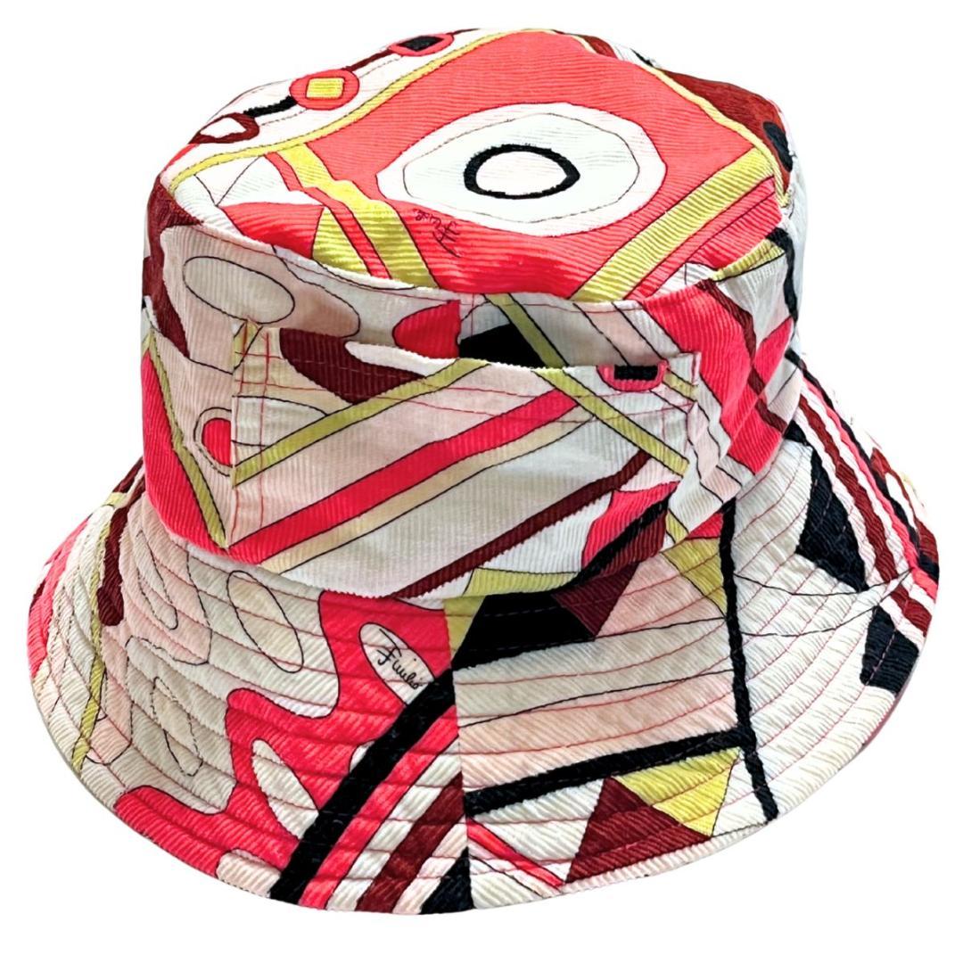 Emilio Pucci エミリオプッチ シグネチャープリント バケットハット