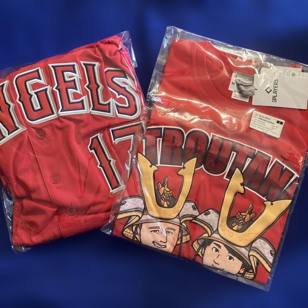 ANGELS OHTANI 17 ユニフォーム サイズM 大谷翔平トラウTシャツ - メルカリ