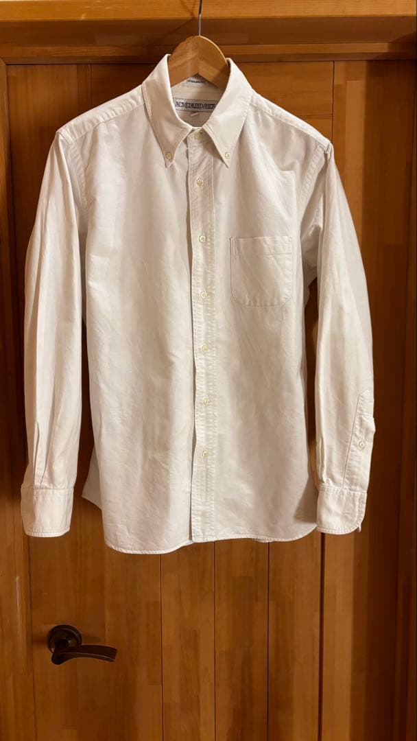 インディビジュアライズド ボタンダウン白シャツ 16-33 　Lサイズ INDIVIDUALIZED SHIRTS（インディビジュアライズドシャツ） インディ
