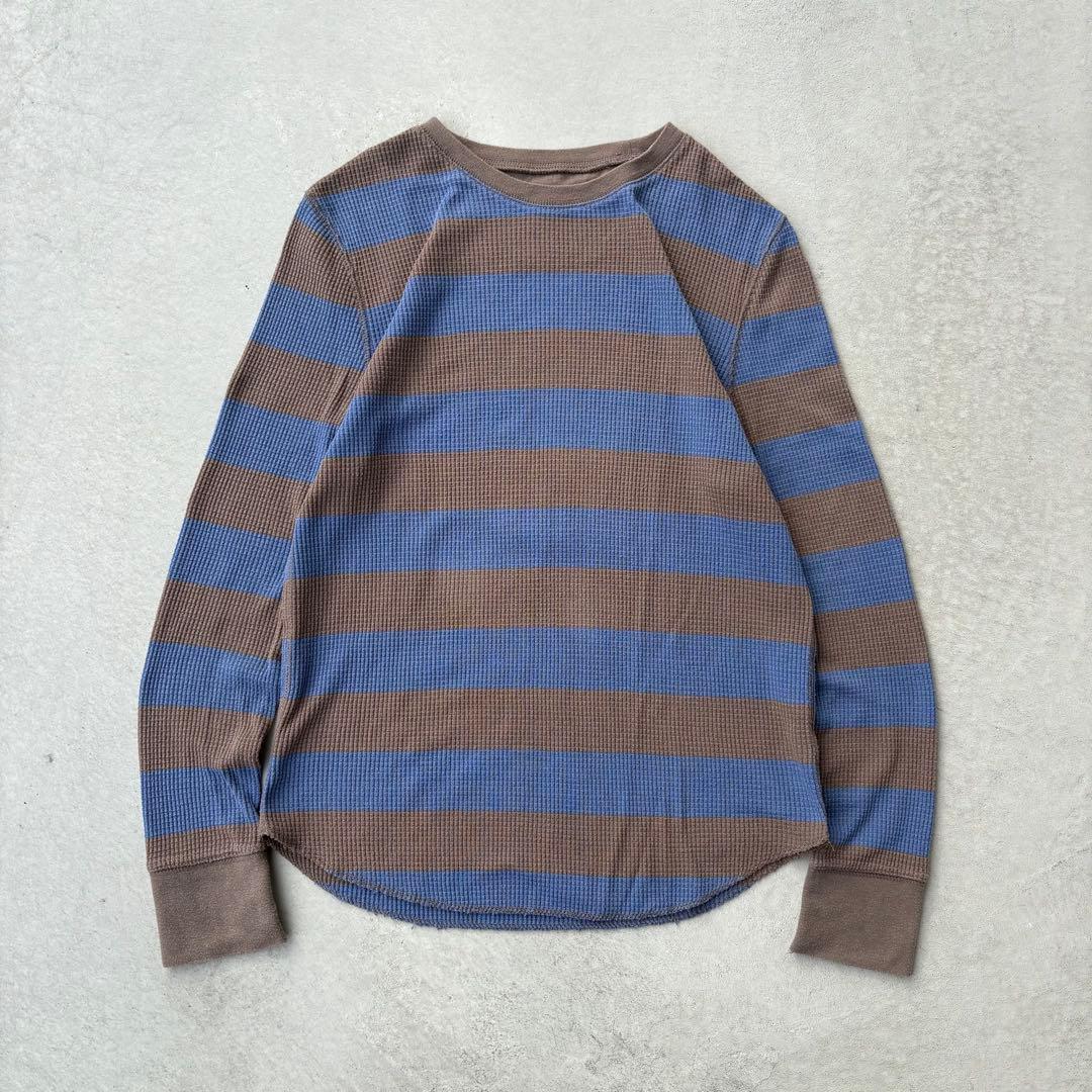 00s OLD GAP ボーダー サーマル ロンT Y2K 短丈 cityboy - メルカリ