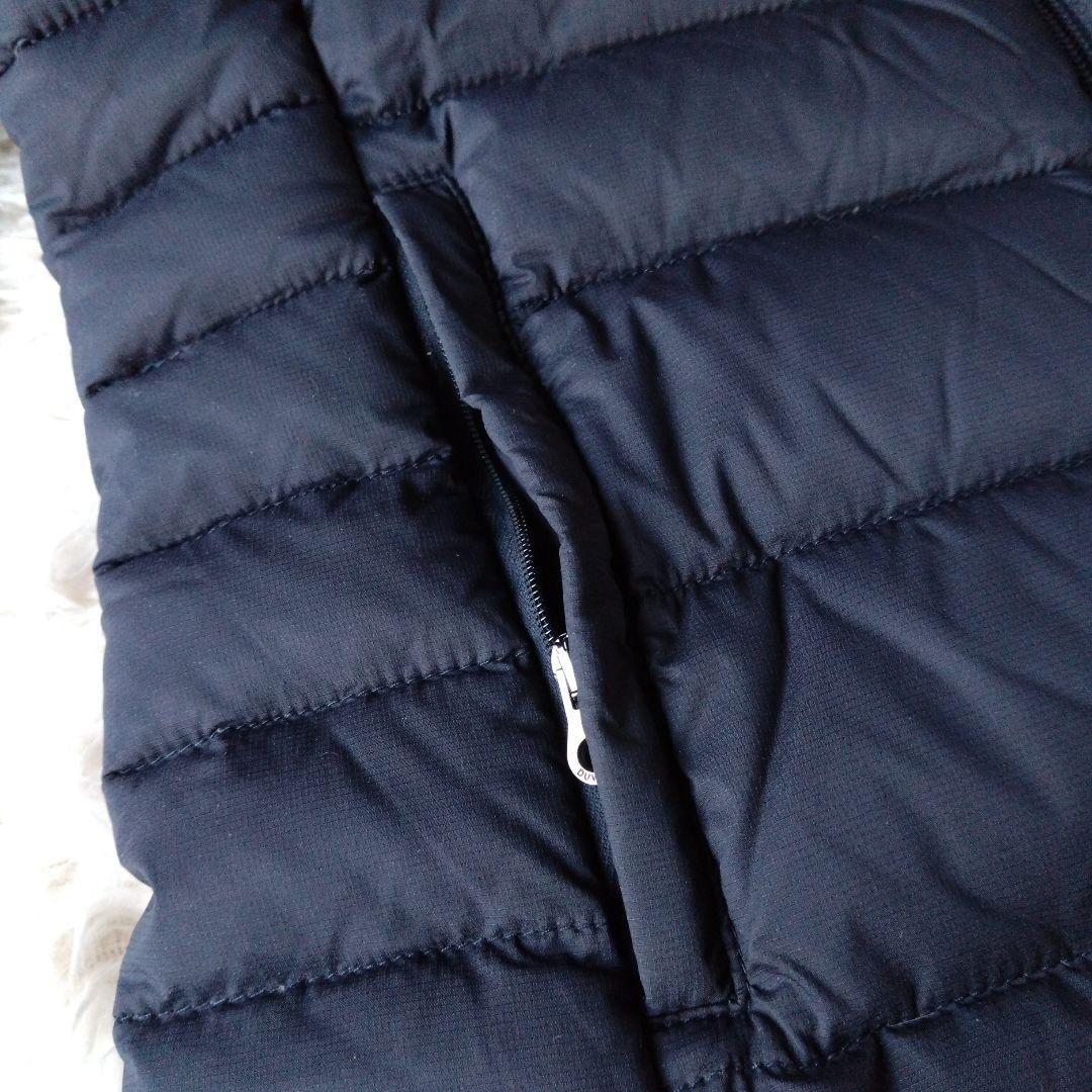 美品✨デュベティカ ネイビー40 オチロエトレ マット ファーフード