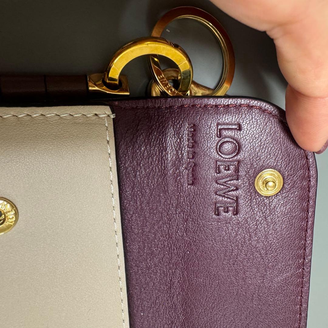 ロエベ ゲートウォレット ケースキーケース