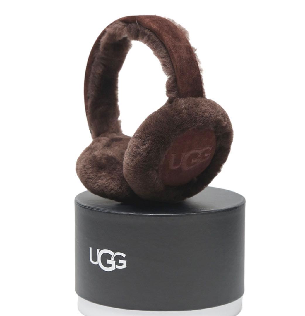 UGG イヤーマフ ブラウン UGG Premium Logo Earmuff