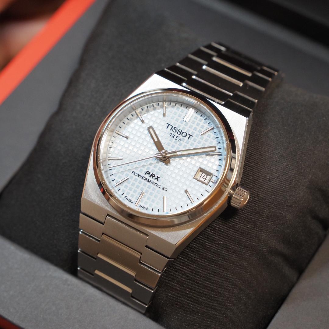 TISSOT PRX Powermatic 80 自動巻き(35mm) Amazon.com: Tissot PRX Powermatic 80 35mm : Clothing, Shoes & Jewelry