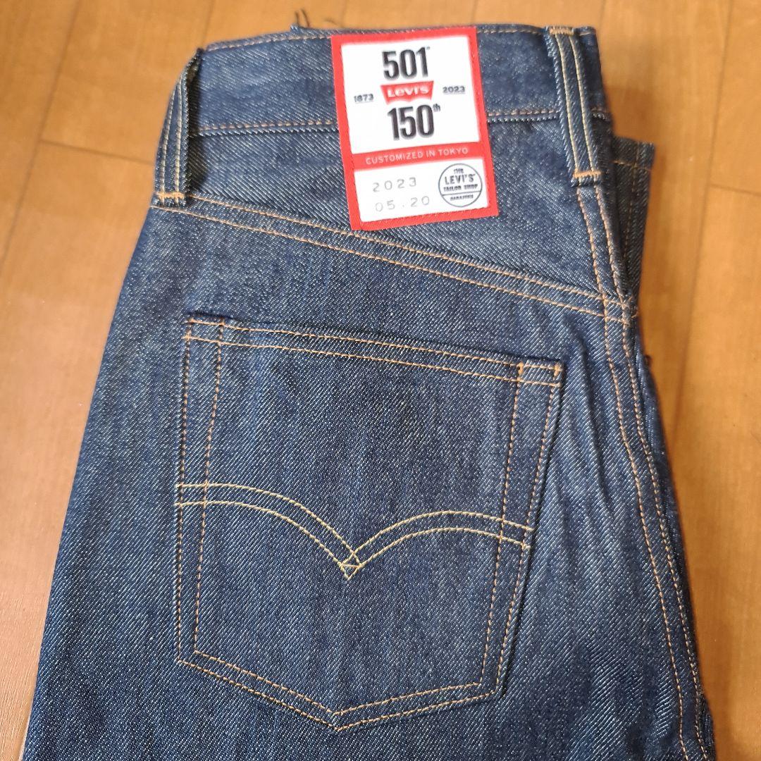 完売品原宿店スペシャルタグ付501リーバイス150周年250本限定カタカナ