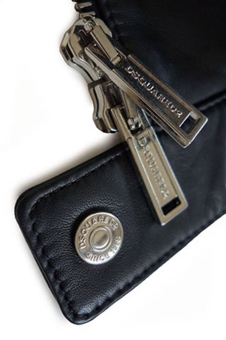 ディースクエアード2 シープスキン シングルフロント ライダース