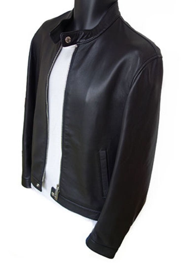 ディースクエアード2 シープスキン シングルフロント ライダース