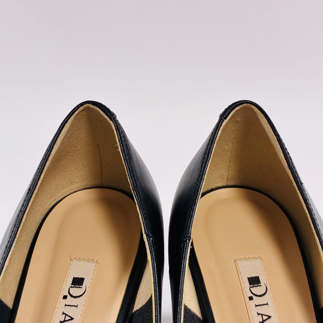 DIANA ダイアナ ヒールアップローファー クロスムース 23.0 - メルカリ