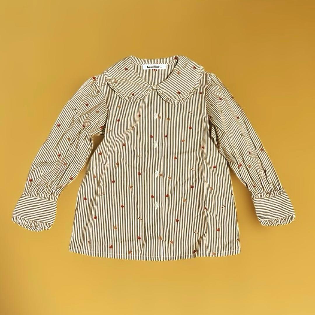 ファミリア ブラウス 長袖シャツ 120 - メルカリ