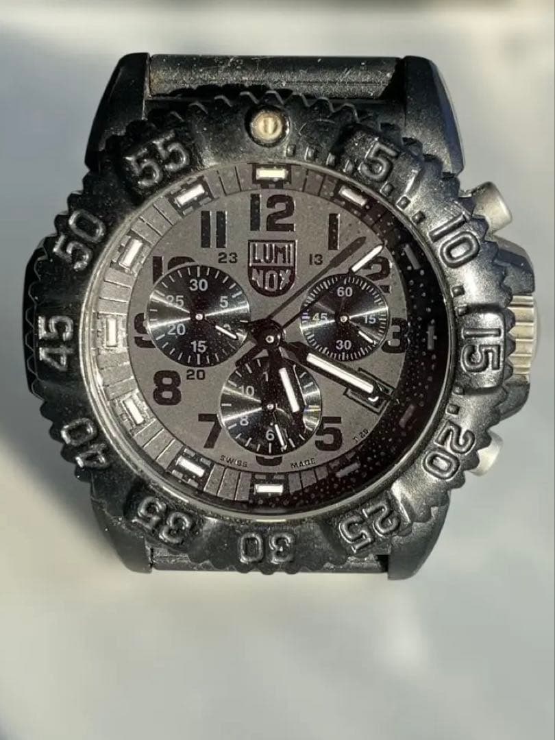 【ジャンク　不動品】LUMINOX SERIES3080 ブラックアウト