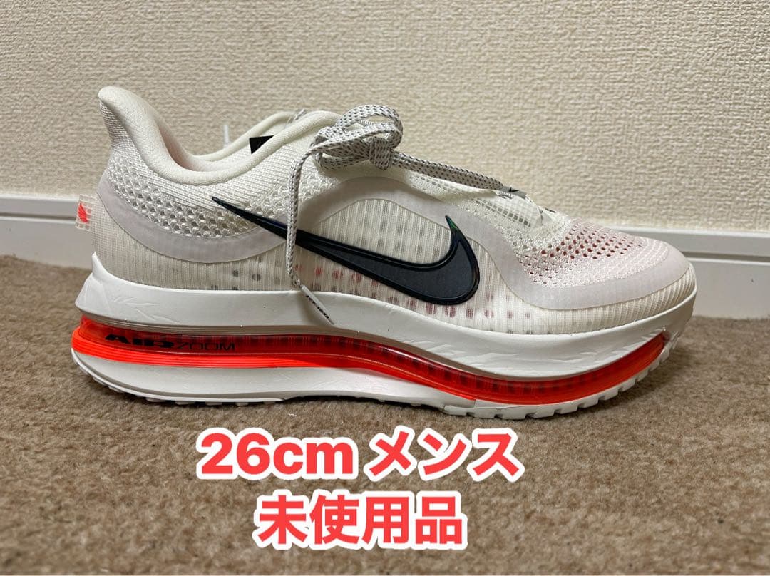 NIKE ナイキ ペガサス プレミアム ホワイトxレッド 26cm メンス - メルカリ