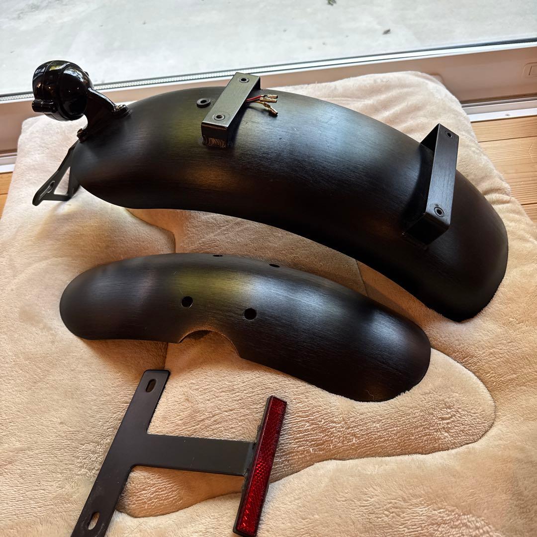 トライアンフ ボンネビル T120 前後ショートフェンダー LEDテールランプ付 トライアンフ ボンネビル T100 T120 LED テールランプ ウインカー