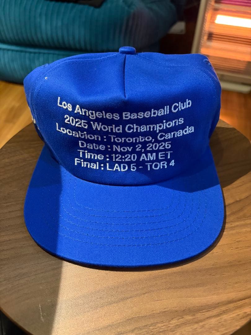 正規品】 oMA オマ キャップ ニューエラ 2025年ワールドチャンピオン