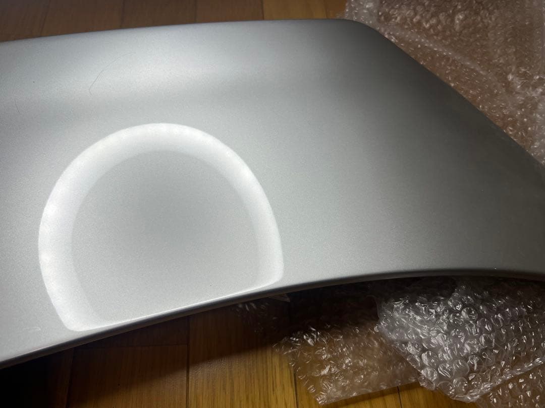 専用商品 TRD 50系プリウス前期シルバー　 リアトランクスポイラー