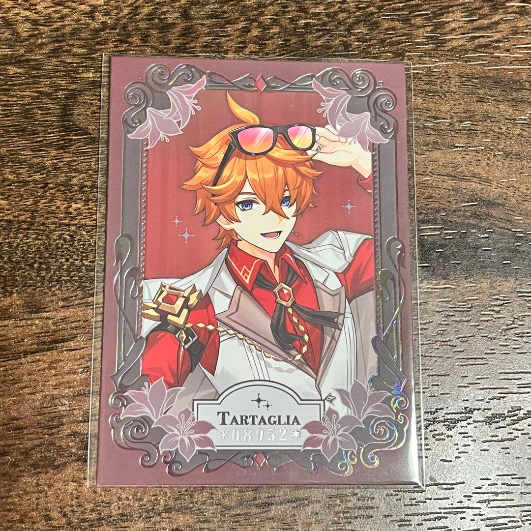 も*読様 原神 fes フェス 2026 会場限定特典 カード タルタリヤ - メルカリ