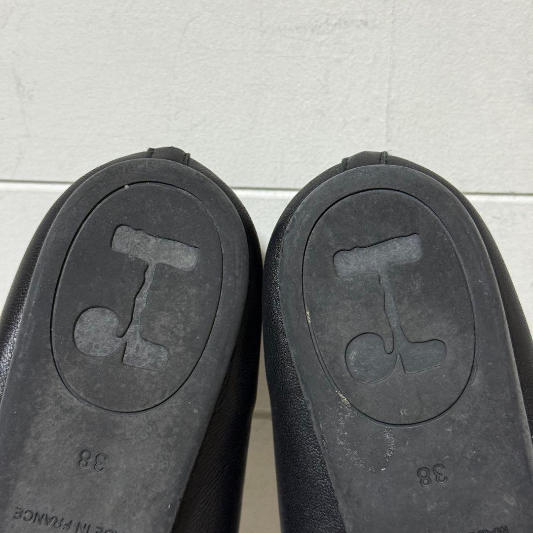 極美品✨repetto レペット JUNON フラット バレエシューズ 黒 38