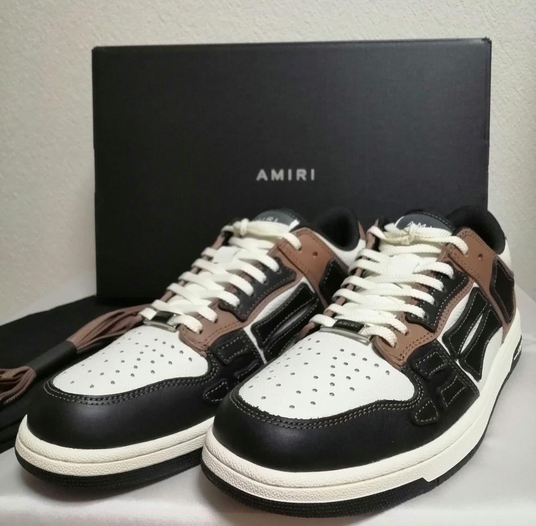 Amiriアミリ Skel Top レザースニーカー - メルカリ
