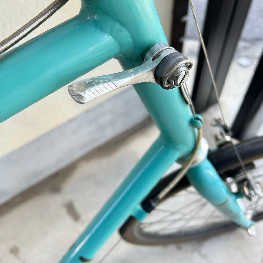 大阪鶴見区直接引取り ビアンキ ミニベロ8 Lepre チェレステ - メルカリ