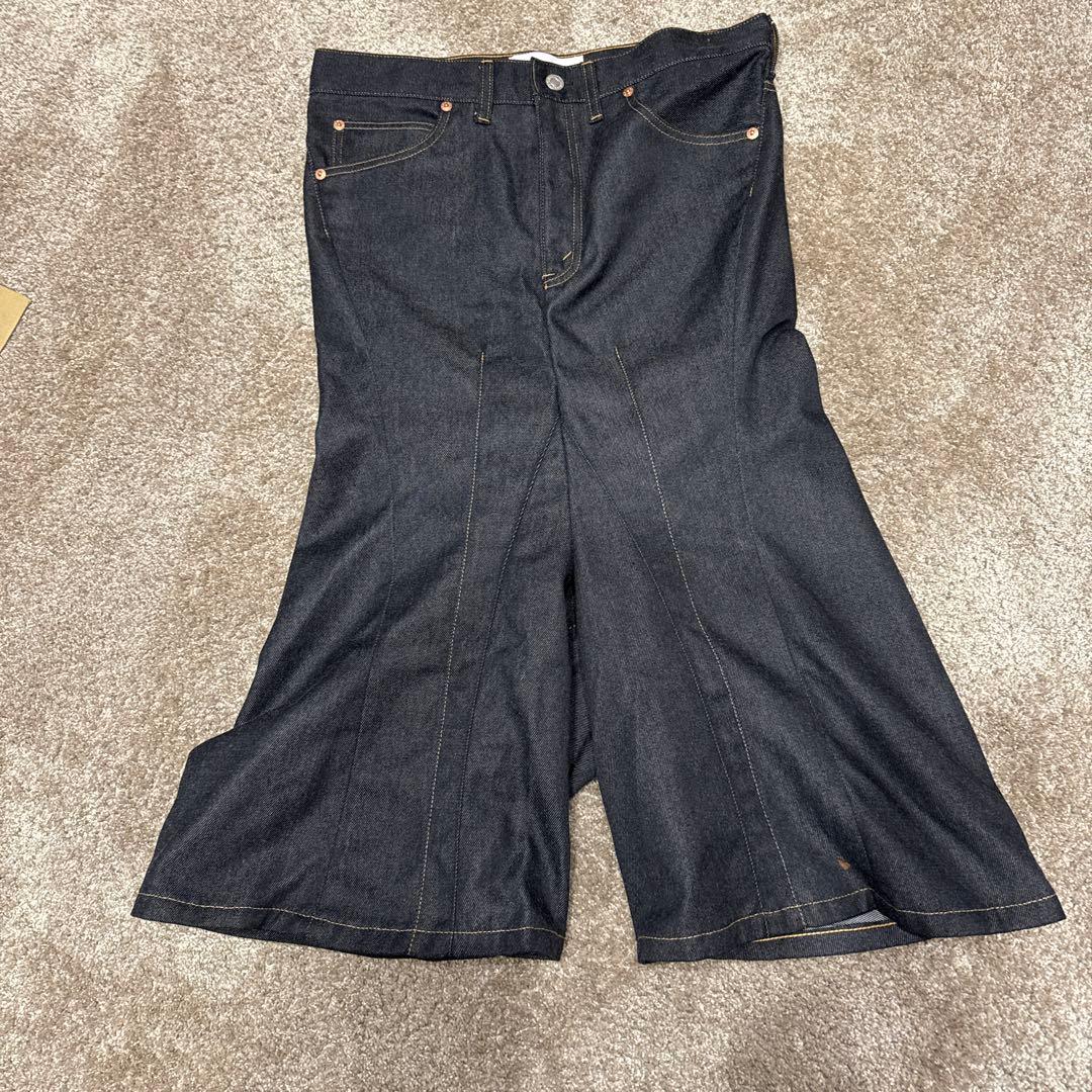 値下げコムデギャルソン　ジュンヤワタナベ JUNYA WATANABE 2023ss チェーンとパールの装飾付き 厚底ブーツが入荷