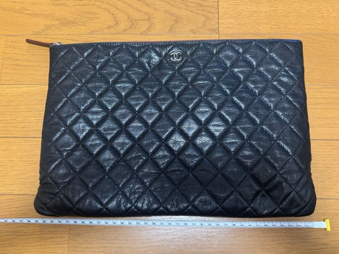 正規品CHANEL レザークラッチバッグ　美品　値下げ CHANEL（シャネル） ［銀座店］CHANEL ココマーク PC ケース クラッチ