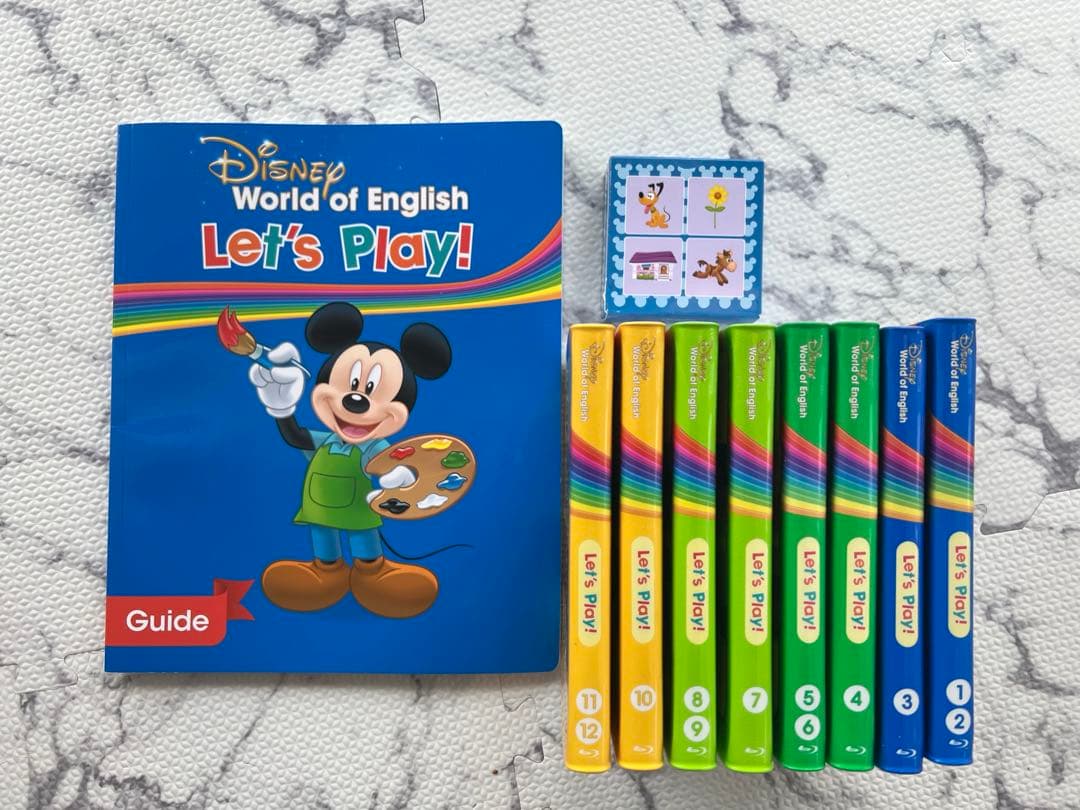 最新版レッツプレイBlu-ray ディズニー英語システム