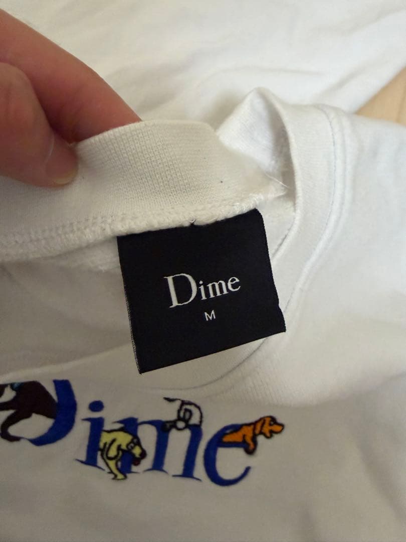 Dime ホワイト スウェット M - メルカリ