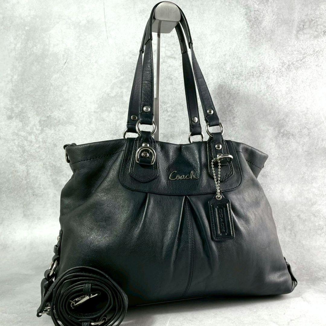 極美品 vintage coach archive アシュレイ 2way トート - メルカリ