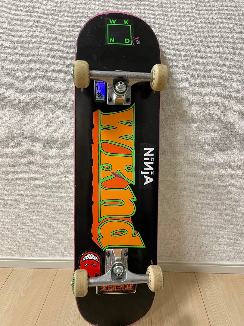 krookedデッキ2枚、トラック、ウィール 2個セット(バラ売り不可)