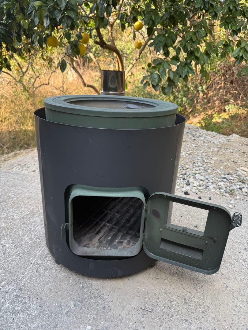 薪ストーブA-41 amber遮熱板付き 薪ストーブA-41専用遮熱板（鉄製耐熱塗装）BLACK – サウナ＆アウトドア