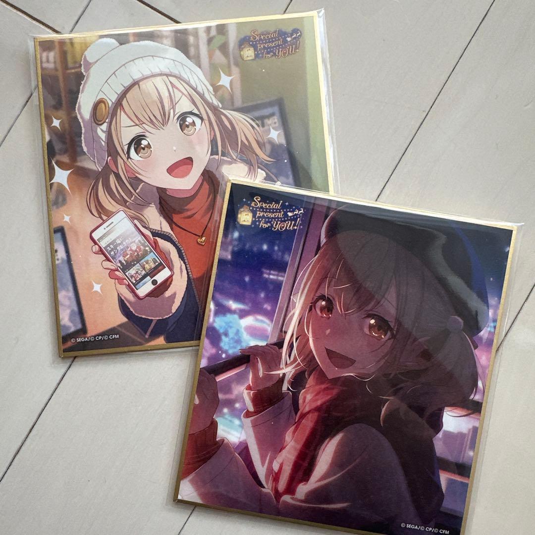 小豆沢こはね 色紙 プロセカ - メルカリ