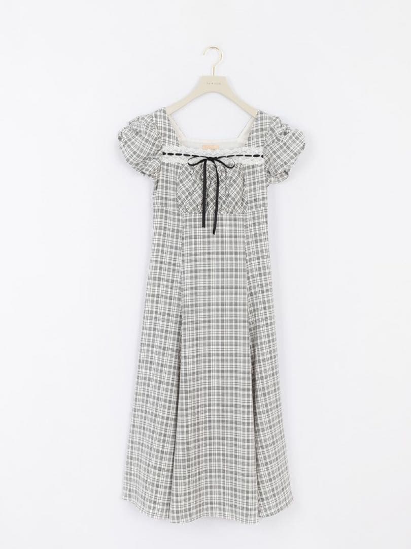 An MILLE バストギャザーリボンOPワンピース - メルカリ