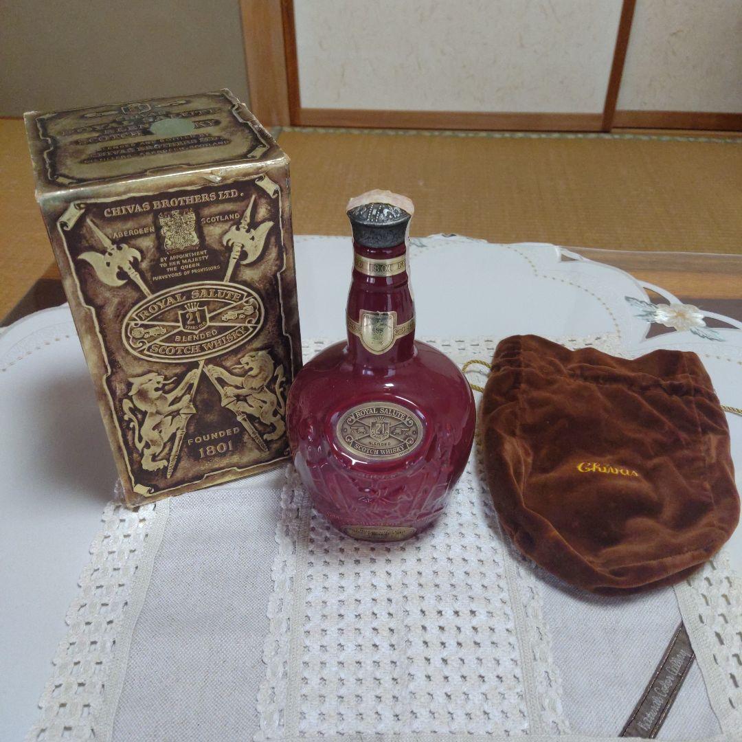 Chivas ロイヤルサルート 赤陶器 21年 750ml 未開封 - メルカリ