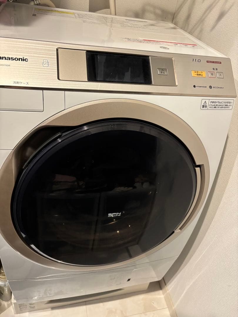 パナソニック　ドラム式洗濯乾燥機　NA-VX9700R-W ジャンク品 楽天市場】【中古｜搬入設置込み｜6ヶ月保証】 Panasonic ドラム式