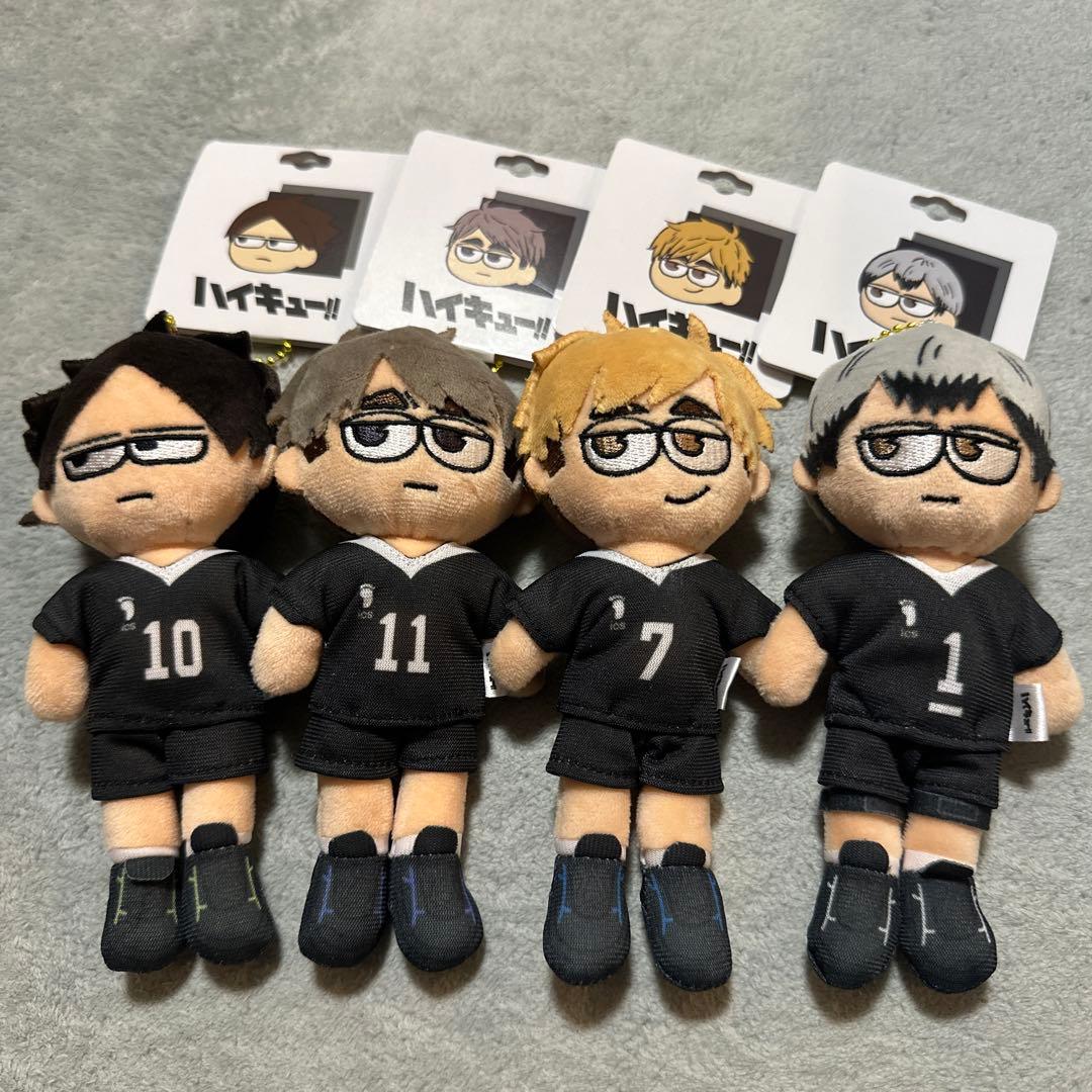 ハイキュー!! ジロリぬいぐるみ 稲荷崎セット 北信介 宮侑 宮治 角名