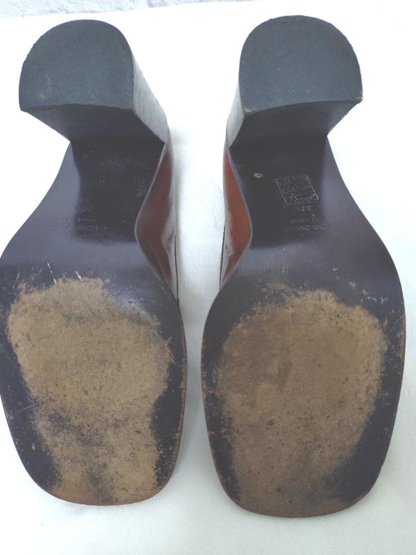 MIU MIU ミュウミュウ ブラウン ヒール パンプス 23.5cm