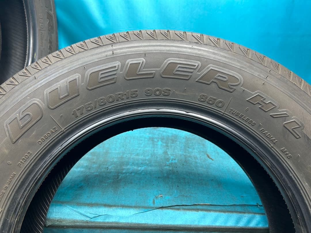 2025.2024年製175/80R15バリ山！中古タイヤ4本セット - メルカリ