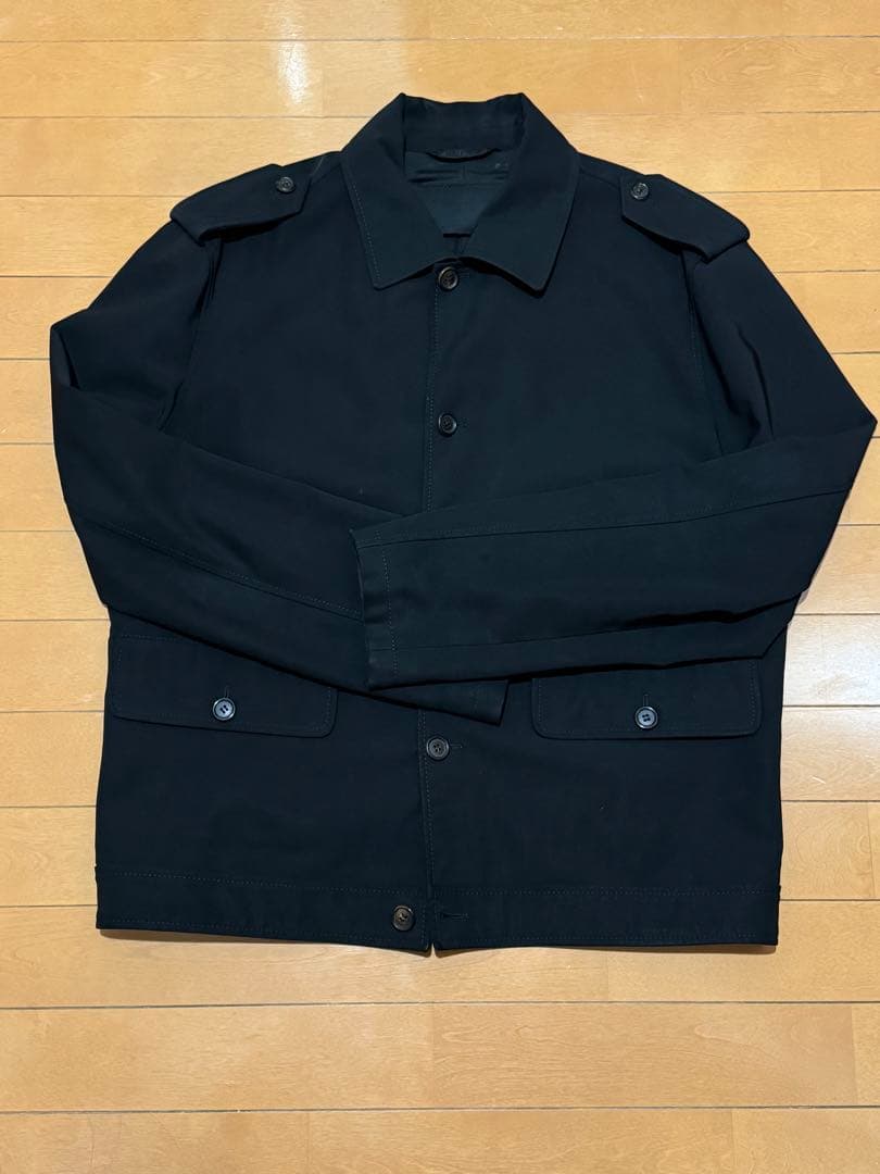 PRADA ブラックジャケット　ブルゾン PRADA（プラダ） PRADA 18SS スタンドカラー ナイロン ジャケット